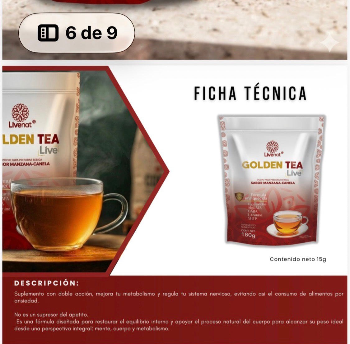 Golden tea